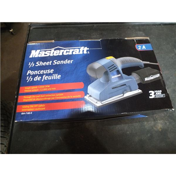 Mastercraft 1/3 Sheet Sander
