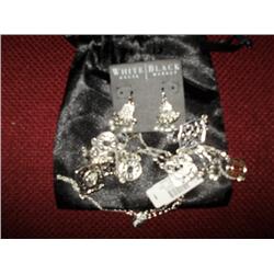 Necklace, Earrings from White House, Black Market