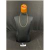 Image 1 : Quality Sterling Silver Herringbone Necklace