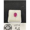 Image 2 : Ruby 2.405 ct. 9.34 x 6.34 x 3.95 mm. Oval Cut -VS- Madagascar- G.F.