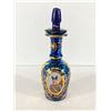 Image 2 : Vintage Blown Glass Hand Painted Perfume Bottle