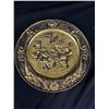 Image 2 : Large Brass Platter with Beautiful Brass Teapot