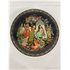 Image 2 : Russian And Ludmilla Limited Edition Porcelain Plate Crafted in Age Old Traditon of Miniature Painti