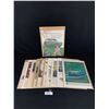 Image 1 : Lot of 10 Vinatge Car Advertisements on Board in Bag
