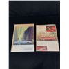 Image 3 : Lot of 10 Vinatge Car Advertisements on Board in Bag