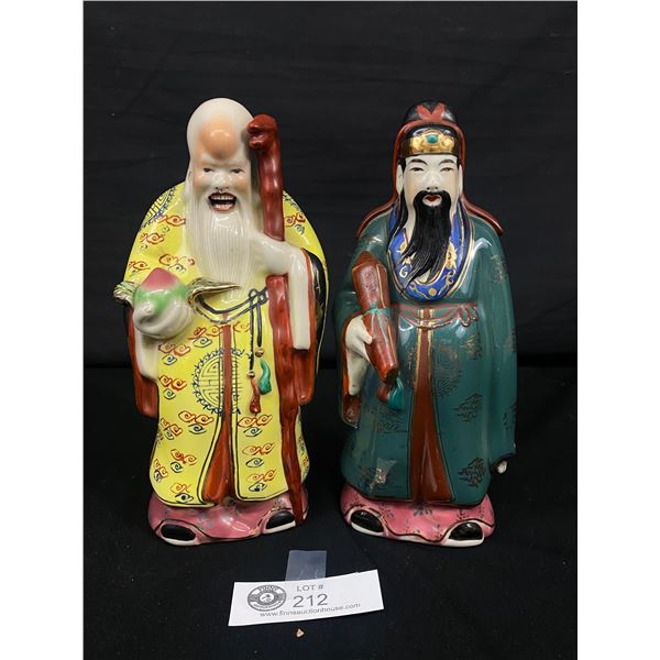 Lot of 21 Oriental Figurenes Symbollizing 'Good Luck' and 'Long Life'