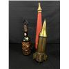 Image 2 : Lot of 6 Beer Steins and 3 Liquor Bottles