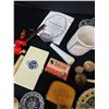 Image 2 : Large Misc. Lot (Golf balls, MukMuk keychain. Golden Compact, etc)