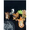 Image 2 : Lot of Various Vintage Décor Items.Cats, Dogs, Bud Vases Etc. Some Japan,