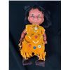 Image 2 : Lot of 3 American Indian Dolls Wearing Leather Outfits Plus 1 African American Doll.