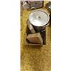 Image 1 : Large Industrial Double Boiler and Large Frying Pan With Tray of Silverware
