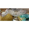 Image 1 : Ornate Glass Candy Dish Plus Extra Pieces