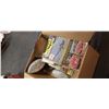 Image 2 : Box Lot of Collectible Magazines and Three Sad Irons Mechanix Illustrated