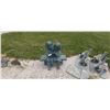 Image 2 : Garden Statue of Children on Bench 26" X 25"Wide