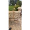 Image 2 : Vintage Farm Scythe Tool 64"Tall X 21"Base