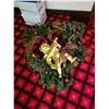 Image 1 : Large Christmas Wreath With Cherub 53"Tall X 55"Wide
