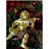 Image 2 : Large Christmas Wreath With Cherub 53"Tall X 55"Wide