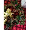 Image 3 : Large Christmas Wreath With Cherub 53"Tall X 55"Wide