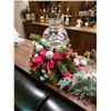 Image 2 : Four Christmas Decorations, Wreath Candle Holder, Lamp