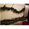 Image 3 : Three Large Christmas Garland One with Light