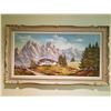 Image 1 : Karner Oil Painting on Canvas 65" Wide X 32" Tall