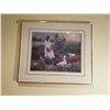 Image 1 : Two Framed Pictures 26" Wide X 22" Tall ---- Horse Drawing 22" Wide X 23" Tall Sylvia Lenzer