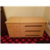 Image 1 : Three Drawer Cedar Lined Trunk 46" Wide X 19" Deep X 32" Tall