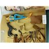 Image 2 : Flat with Barbie Dolls and Plus Marx Josie West Plus Accessories