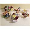 Image 1 : Glass Flowers and Sea Shell Lot