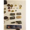 Image 3 : Small Collectibles Lot, Pins, Knives, Spoons, and Buttons