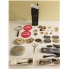 Image 4 : Small Collectibles Lot, Pins, Knives, Spoons, and Buttons
