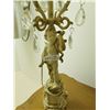 Image 2 : Pair of Porcelain Cherub Lamps 39" Tall
