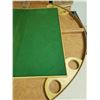 Image 3 : Portable Folding Table-Top Poker Table 4' X 2' Folded
