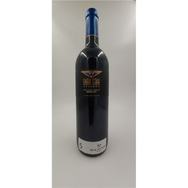 Dark Star Cellars Paso Robles Merlot 2000 13.8%