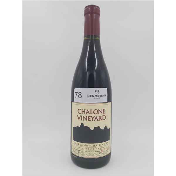 Chalone Vineyard Estate Grown Chalone Ava Pinot Noir 2001 14.4%