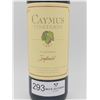 Image 2 : Caymus Vineyards California Zinfandel 2001 14.5%