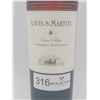 Image 2 : Louis M Martini Monte Rosso Vineyard Sonoma Valley Cabernet Sauvignon 2001 14.5%