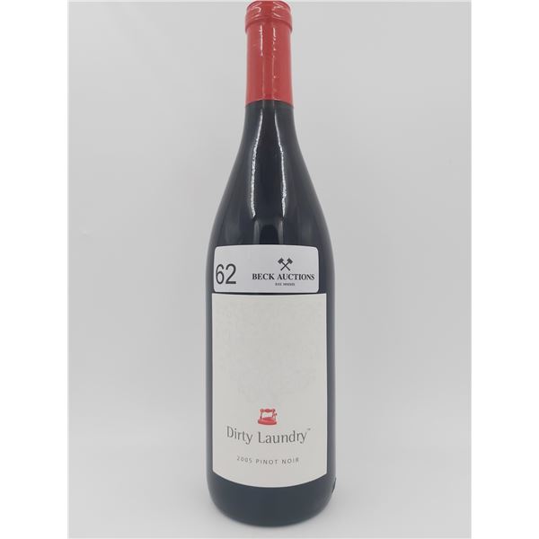 Dirty Laundry Vineyard Okanagan Valley Pinot Noir 2005 Vintage 14.0%