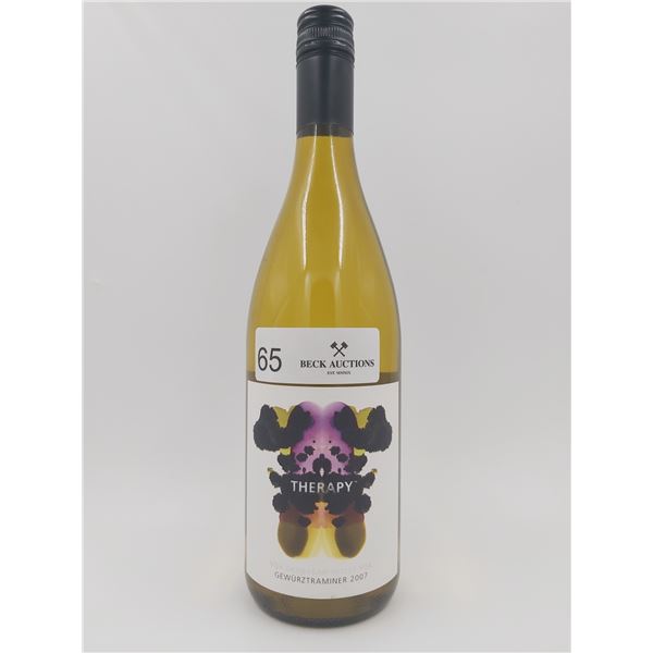 Therapy Okanagan Valley Gewurztraminer 2007 Vintage 14.5%