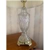 Image 3 : Two Glass Showhome Style Lamps 30" Tall Each
