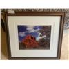 Image 1 : Signed Photo of Rock Formation 24" Wide X 21" Tall Yeates Artist