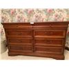 Image 1 : Dresser 56" Wide X 19" Long X 34" Tall  and Mirror 31" Wide X 50 Tall  Lot With Separate Mirror