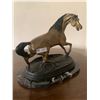 Image 2 : PJ Mene Signed Cast Metal on a Marble Base Horse