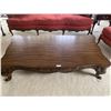 Image 1 : Claw Foot Heavy Table 66" Long X 32" Wide X 16" Tall