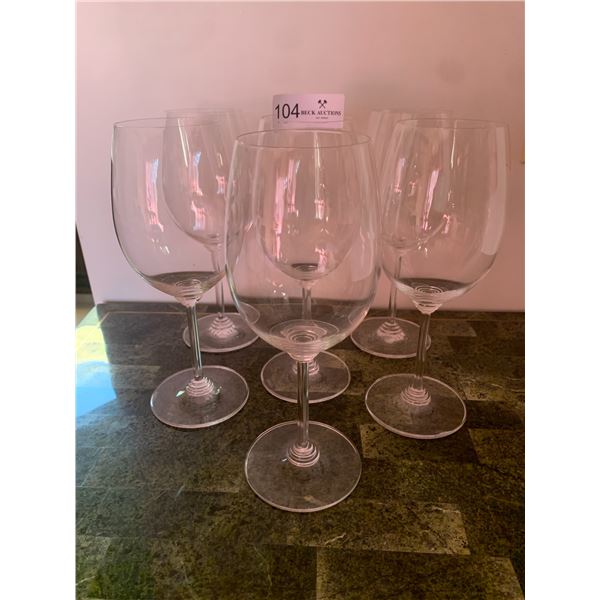 Riedel Wine Glasses Set of Six