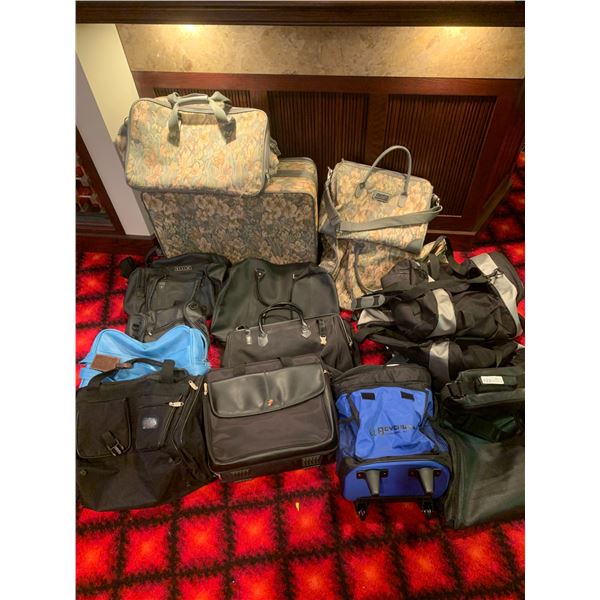 Mega Assorted Luggage Lot