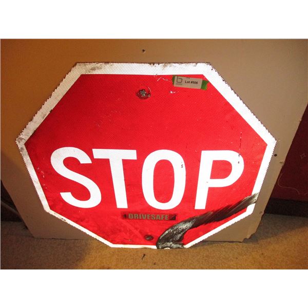 Aluminum stop sign - 29x30