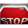 Image 3 : Aluminum stop sign - 29x30
