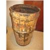 Image 2 : Shell trash can barrel - 27" tall