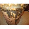 Image 3 : Shell trash can barrel - 27" tall